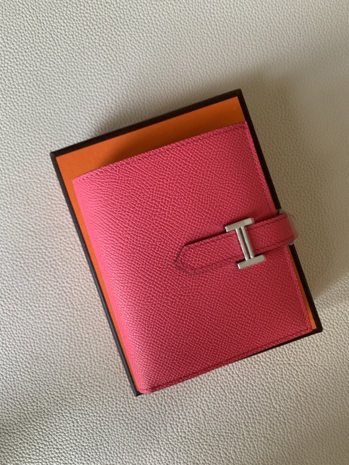 Bearn Compact Wallet Epsom Leather“10*12CM”-053=