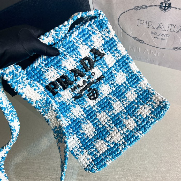 Crochet Tote Bag“29*26CM”-058=