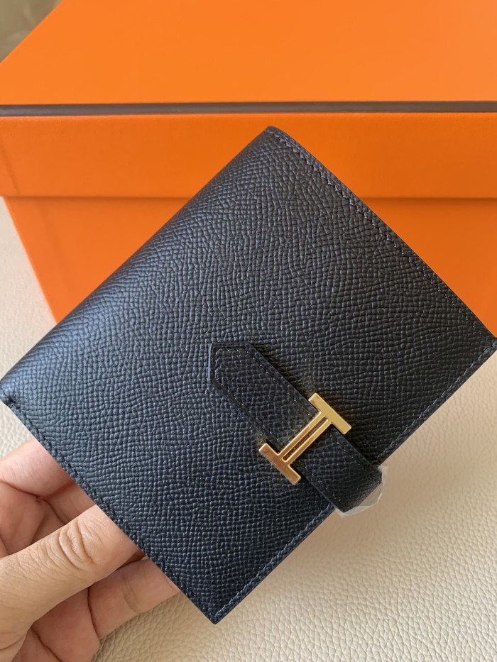 Bearn Compact Wallet Epsom Leather“10*12CM”-053