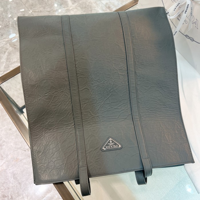 Logo-Plaque Tote Bag“39*36*13CM”-0051=