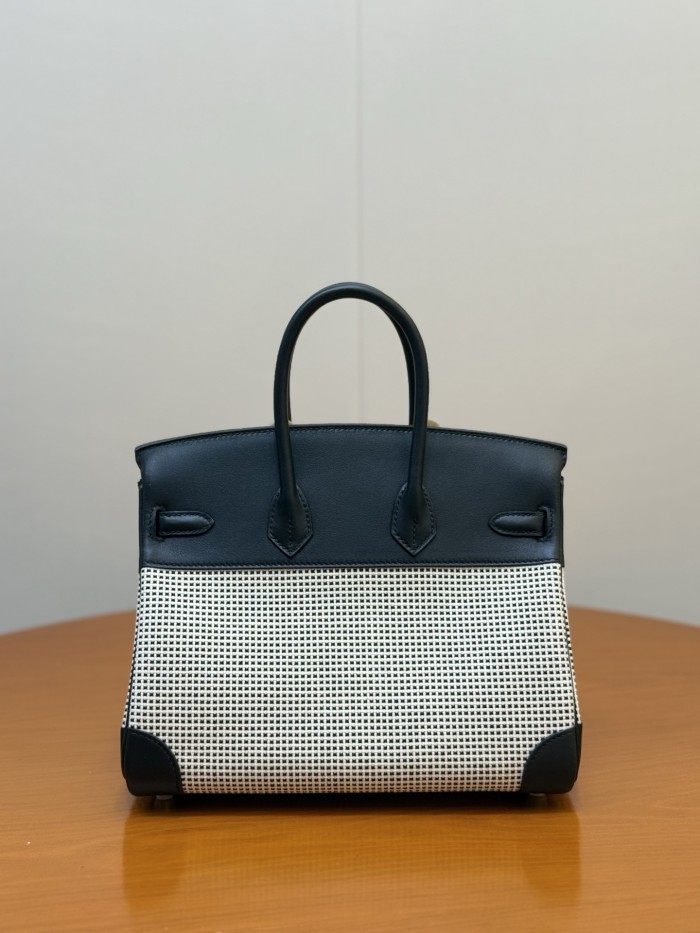 Birkin 30 Swift-Canvas“30*22*16CM”-0631=