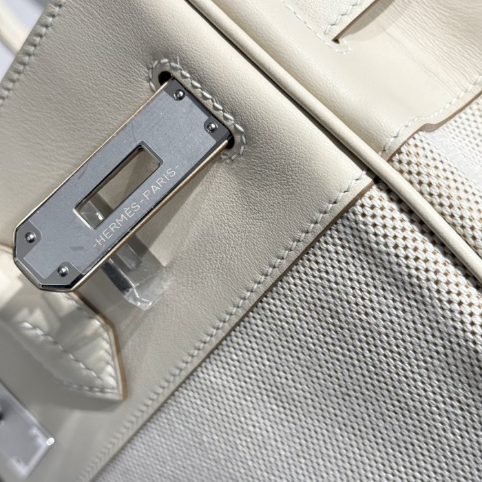 Birkin 30 Swift-Canvas“30*22*16CM”-0631=