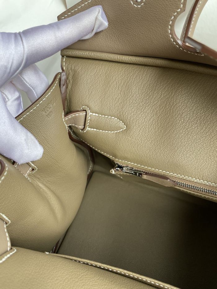 Birkin 30 Swift-Canvas“30*22*16CM”-0631=