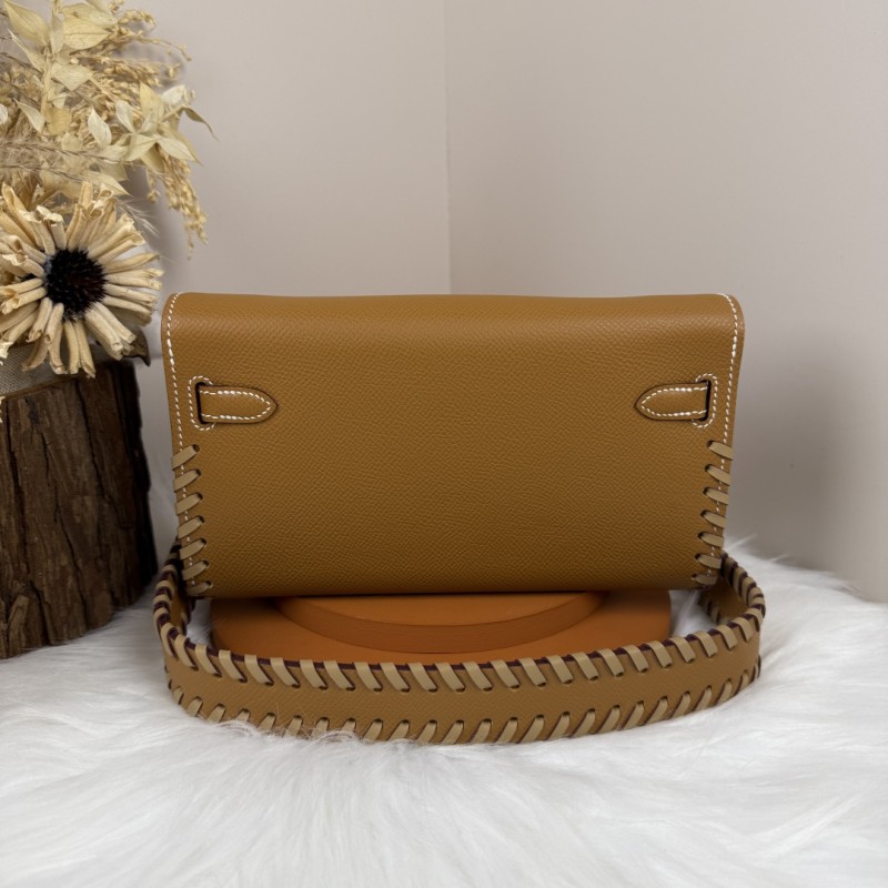 Kelly To Go Tressage Wallet Epsom“19.7*11.5*1.5CM”-0001=