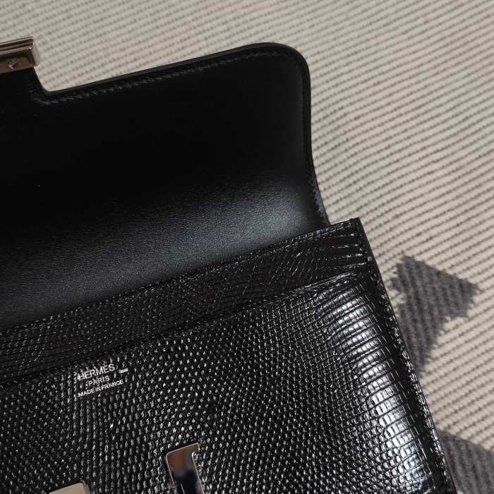 Constance Long Wallet Lizard Skin“20*13*2CM”-086=