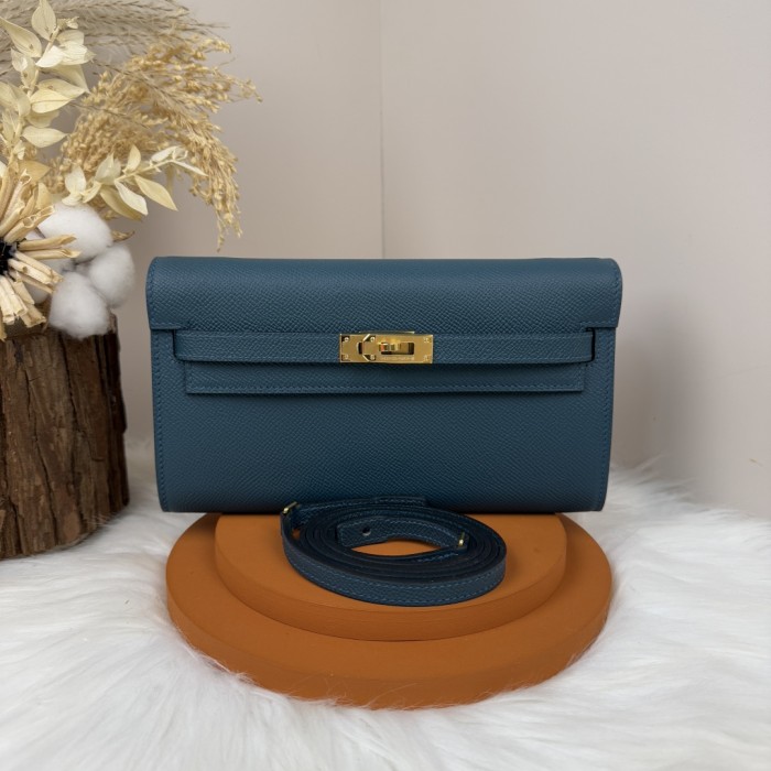 Kelly Classique To Go Wallet Epsom“20.5*11*2.5CM”-0001=