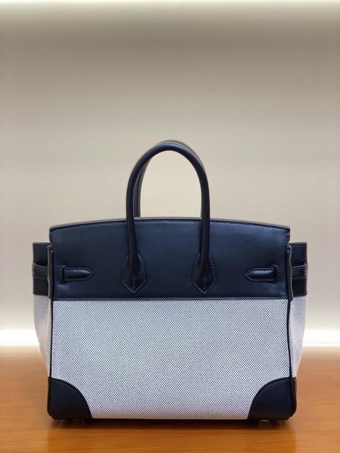 Birkin 30 Swift-Canvas“30*22*16CM”-0631=