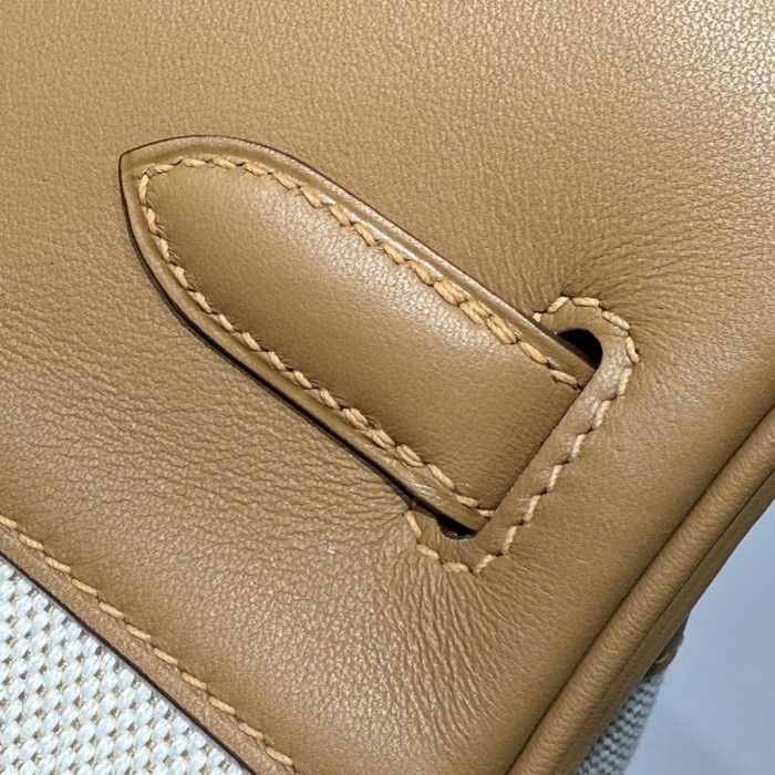 Birkin 30 Swift-Canvas“30*22*16CM”-0631=