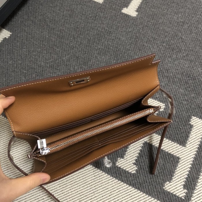 Kelly Long Wallet Epsom“11*20*2CM”-026=