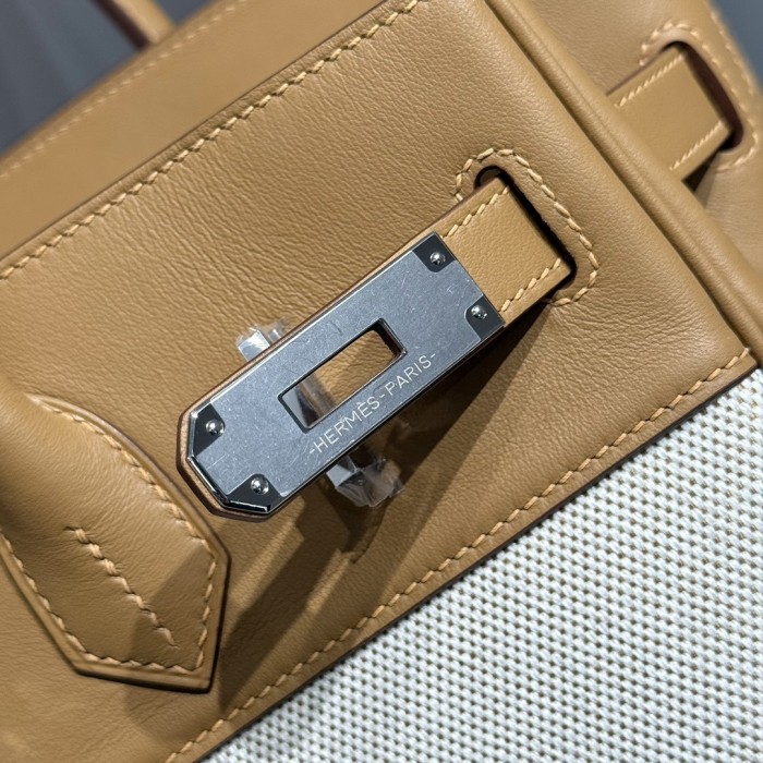 Birkin 30 Swift-Canvas“30*22*16CM”-0631=