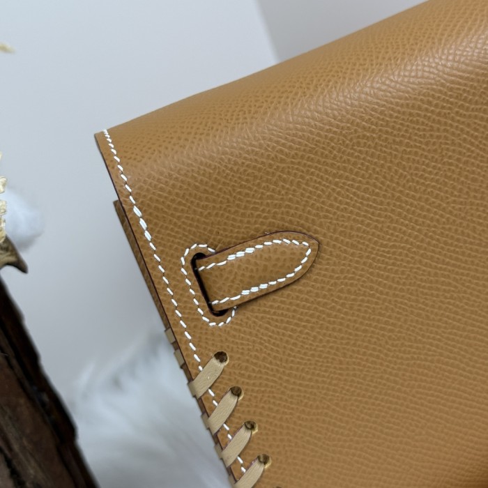 Kelly To Go Tressage Wallet Epsom“19.7*11.5*1.5CM”-0001=