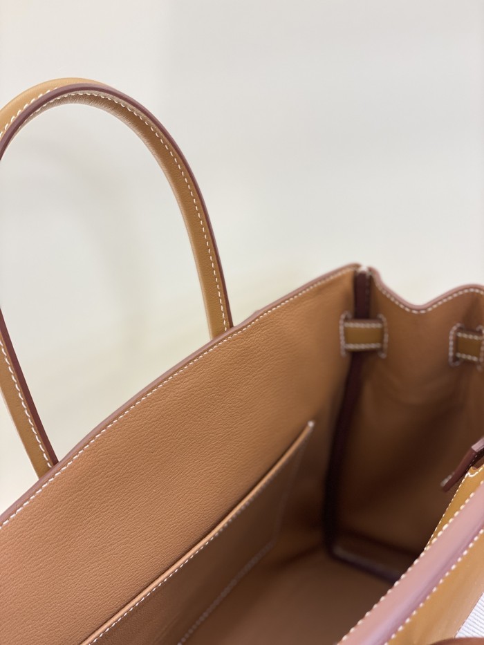 Birkin 30 Swift-Canvas“30*22*16CM”-0631=