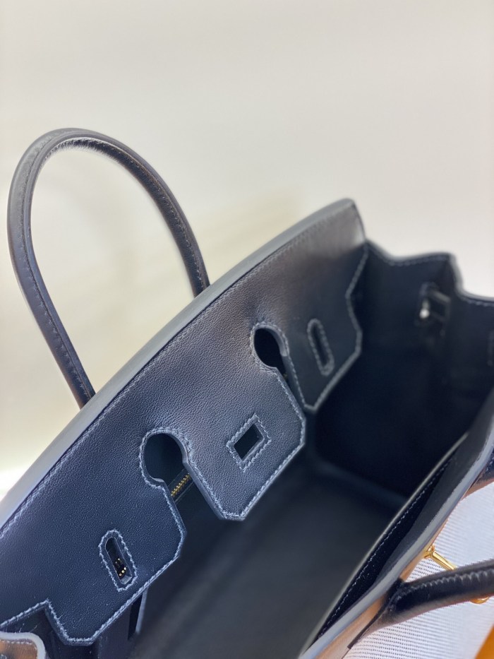 Birkin 30 Swift-Canvas“30*22*16CM”-0631=