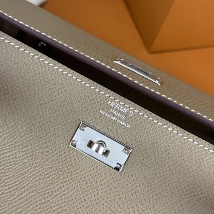 Kelly To Go Tressage Wallet Epsom“19.7*11.5*1.5CM”-0001=