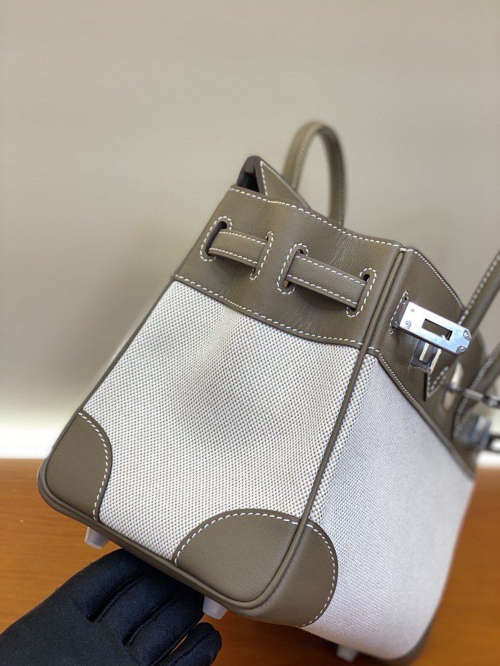 Birkin 30 Swift-Canvas“30*22*16CM”-0631=