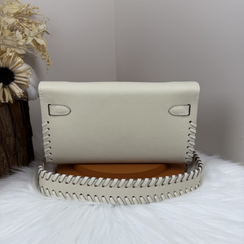 Kelly To Go Tressage Wallet Epsom“19.7*11.5*1.5CM”-0001=
