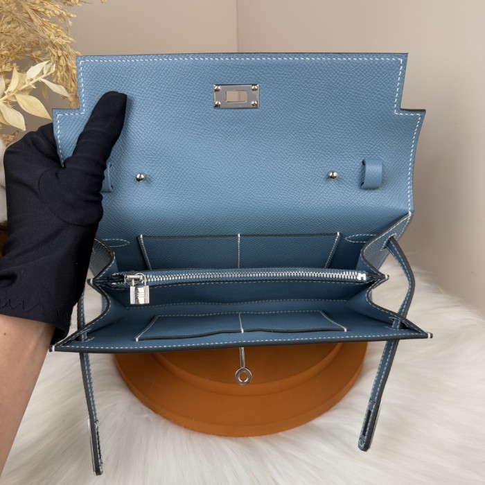 Kelly Classique To Go Wallet Epsom“20.5*11*2.5CM”-0001=