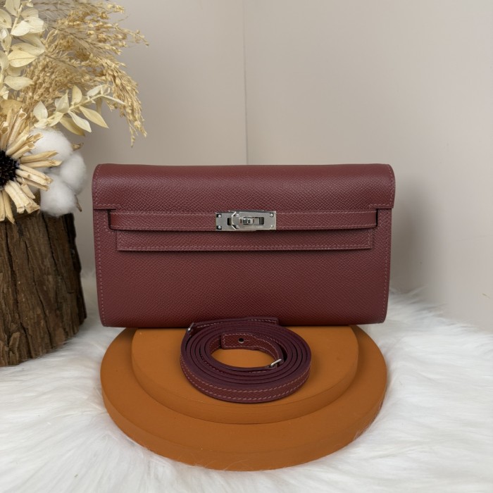 Kelly Classique To Go Wallet Epsom“20.5*11*2.5CM”-0001=