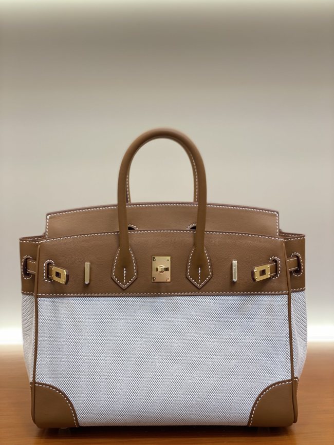 Birkin 30 Swift-Canvas“30*22*16CM”-0631=