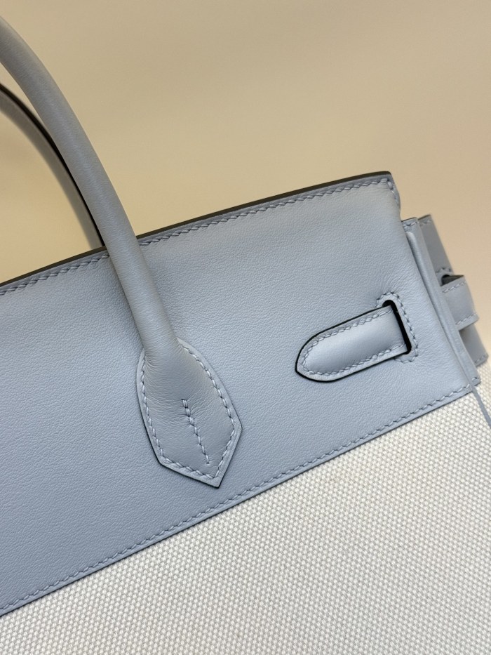 Birkin 30 Swift-Canvas“30*22*16CM”-0631=
