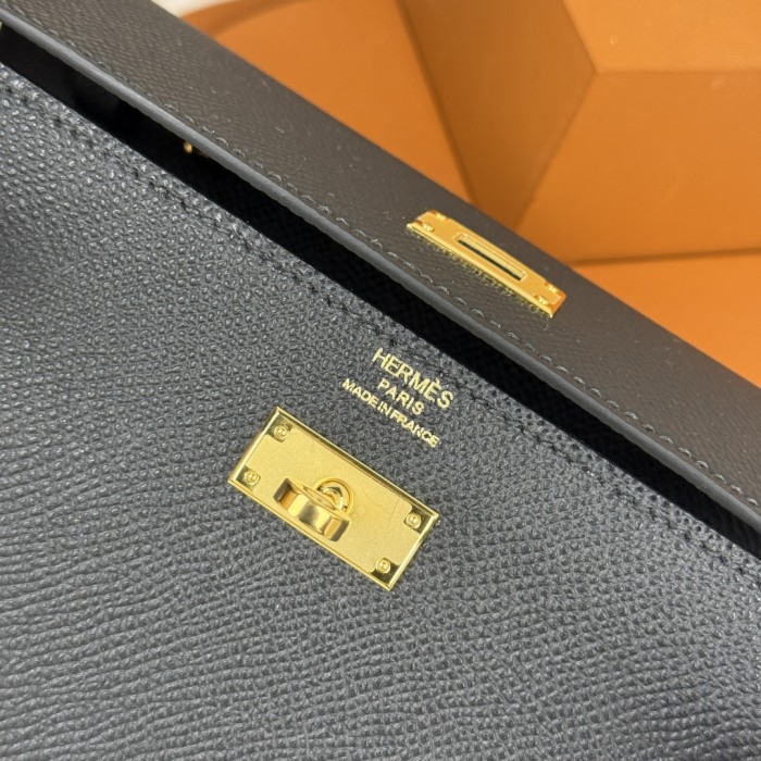 Kelly To Go Tressage Wallet Epsom“19.7*11.5*1.5CM”-0001=