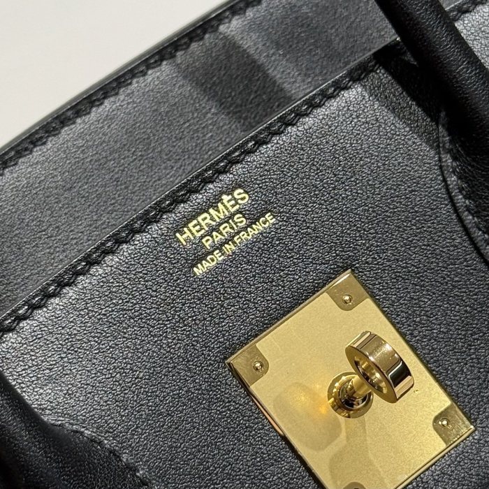 Birkin 30 Swift-Canvas“30*22*16CM”-0631=