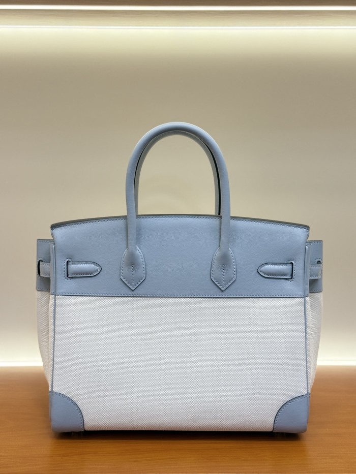 Birkin 30 Swift-Canvas“30*22*16CM”-0631=