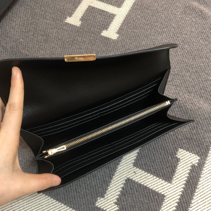 Constance Long Wallet Epsom“20.5*12CM”-096=