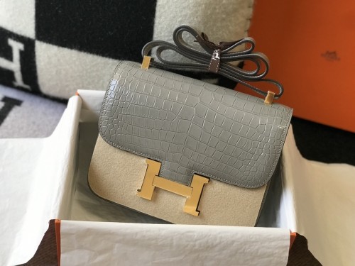 Constance Crocodile“24*18*7CM”-0061=