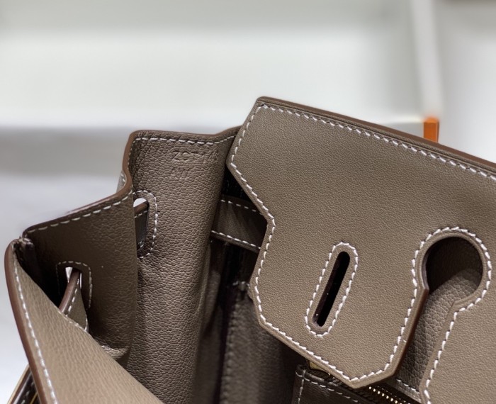 Birkin 30 Swift-Canvas“30*22*16CM”-0631=