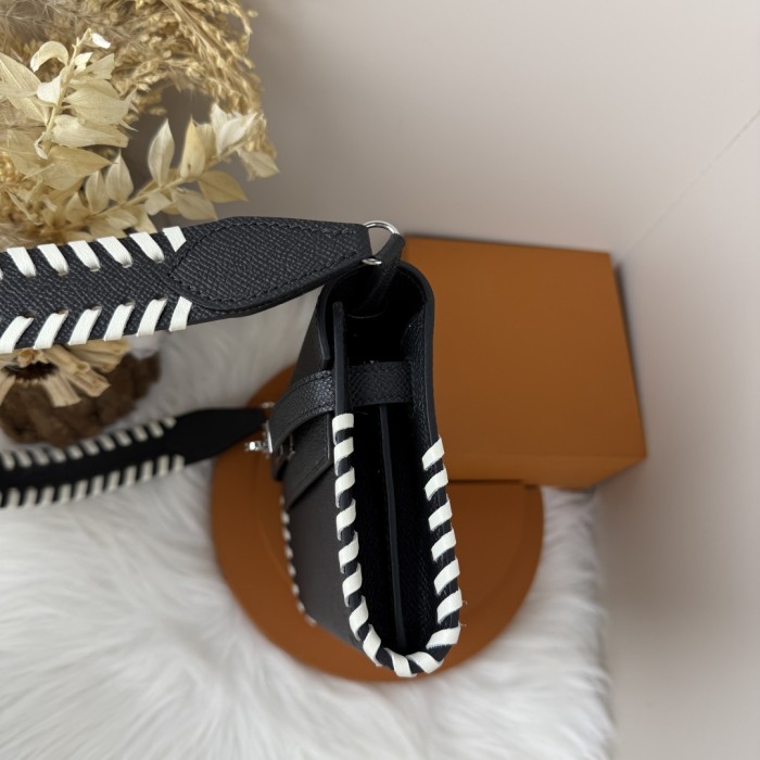 Kelly To Go Tressage Wallet Epsom“19.7*11.5*1.5CM”-0001=