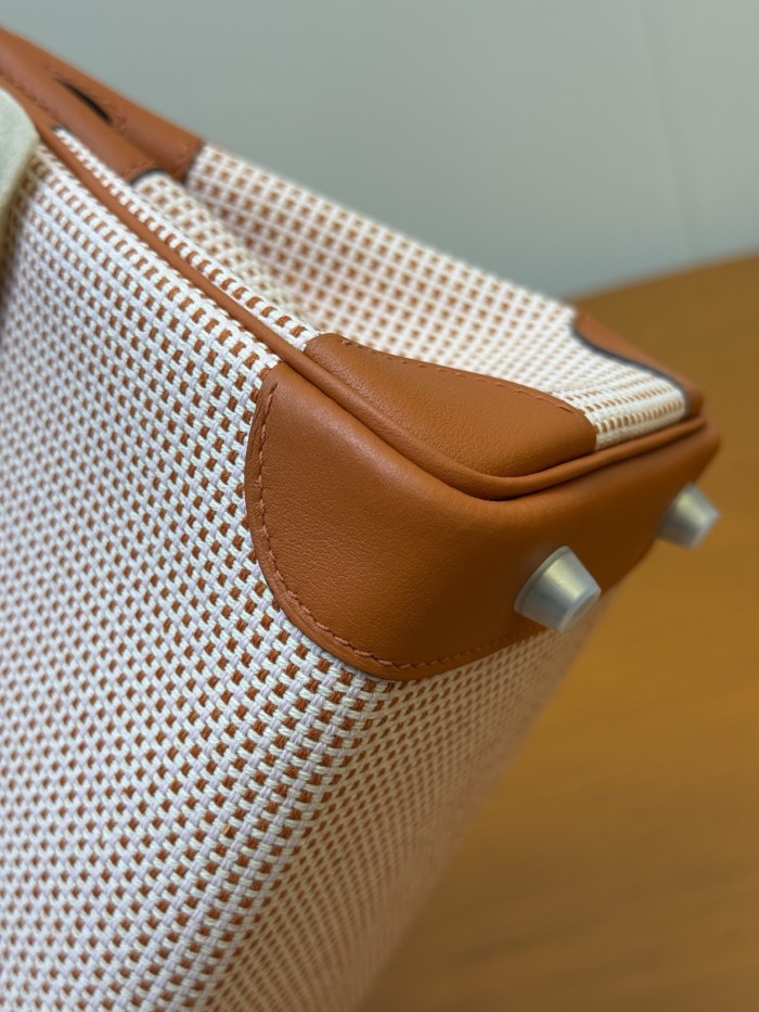Birkin 30 Swift-Canvas“30*22*16CM”-0631=