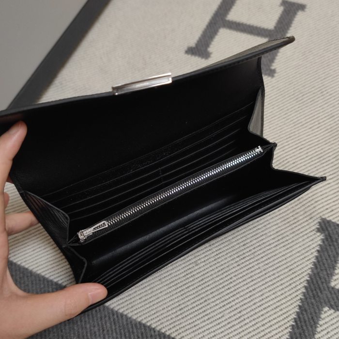 Constance Long Wallet Lizard Skin“20*13*2CM”-086=