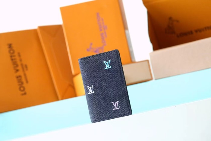 Pocket Organizer Monogram Midnight “11*7.5*1CM” 091