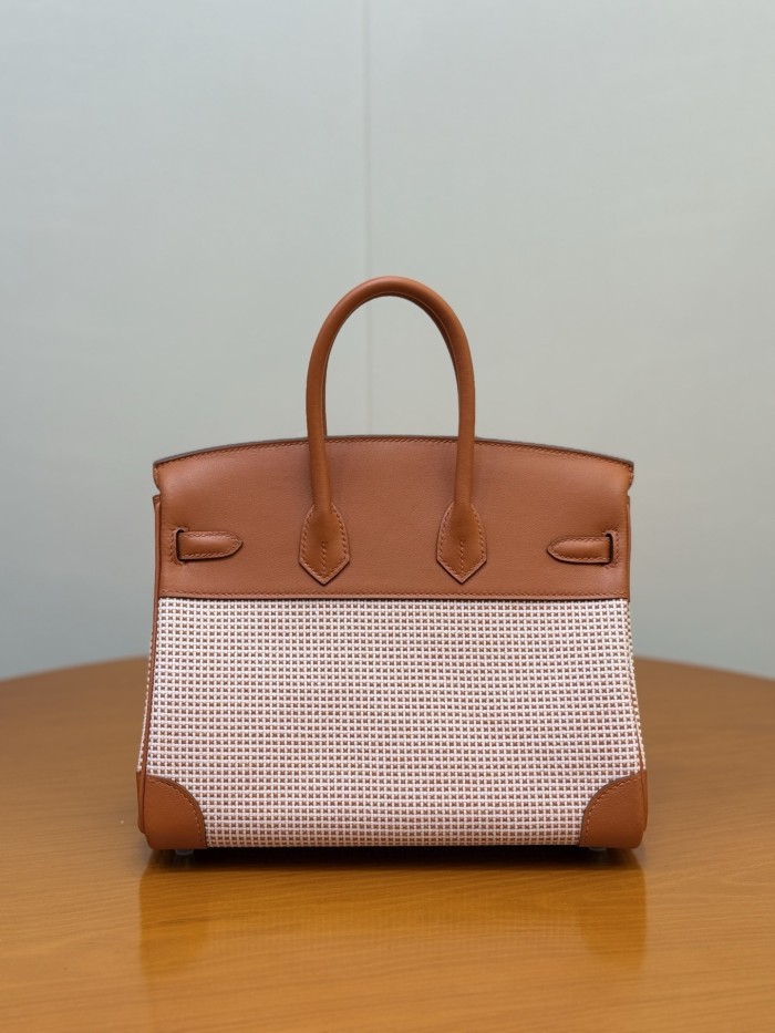 Birkin 30 Swift-Canvas“30*22*16CM”-0631=