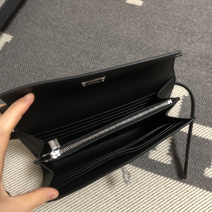 Kelly Long Wallet Epsom“11*20*2CM”-026=