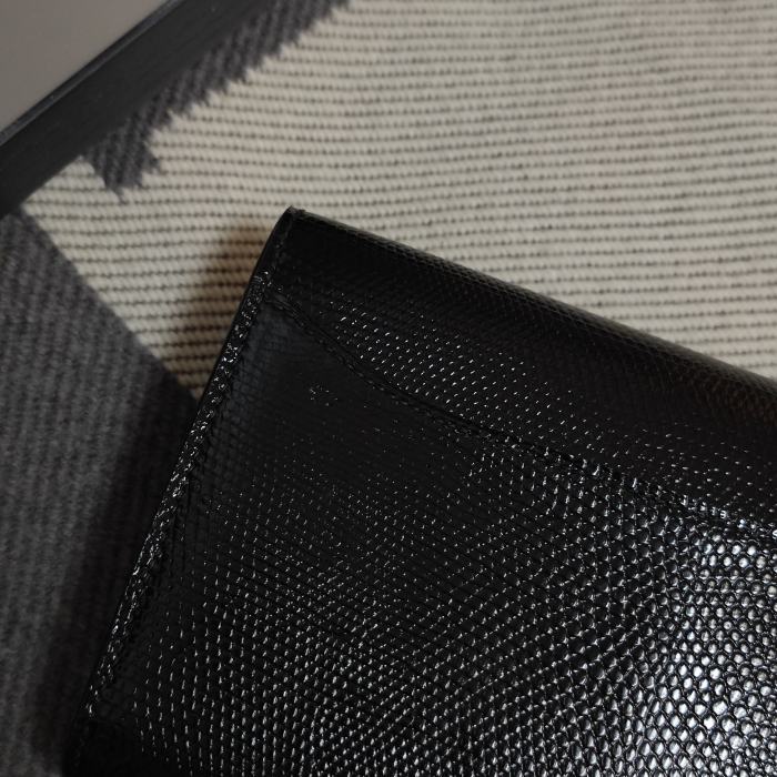 Constance Long Wallet Lizard Skin“20*13*2CM”-086=