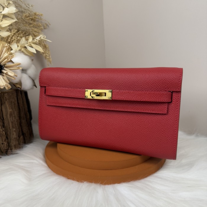 Kelly Classique To Go Wallet Epsom“20.5*11*2.5CM”-0001=