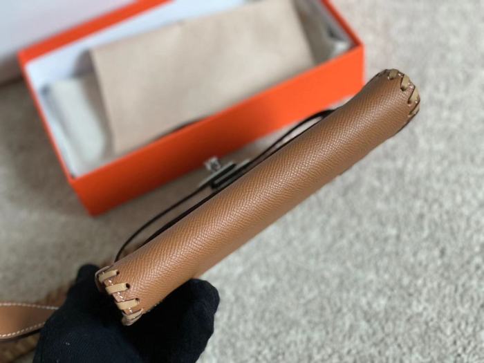 Kelly To Go Tressage Wallet Epsom“19.7*11.5*1.5CM”-0001=