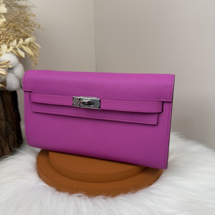 Kelly Classique To Go Wallet Epsom“20.5*11*2.5CM”-0001=