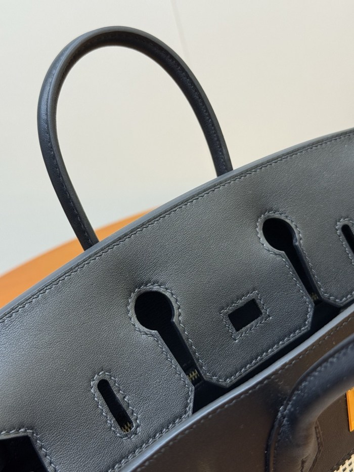 Birkin 30 Swift-Canvas“30*22*16CM”-0631=