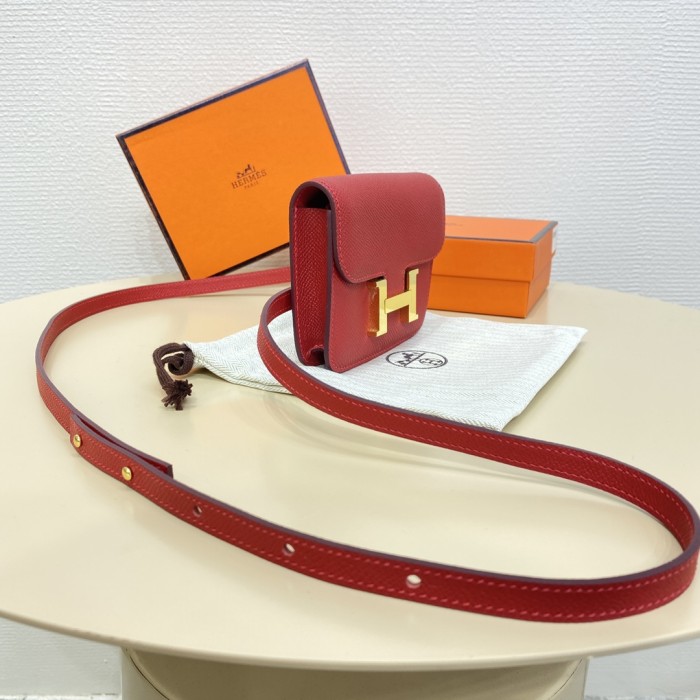 Constance Slim Wallet Epsom“12.4*10.2*3CM”-058=