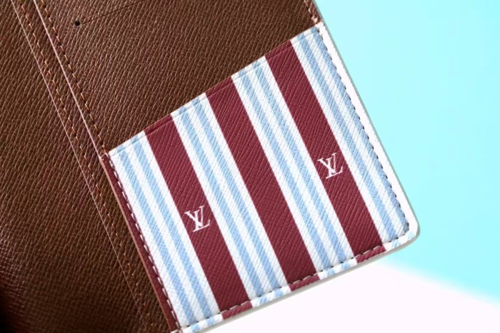 Brazza Wallet  Monogram Denim “19*10*2CM” 032