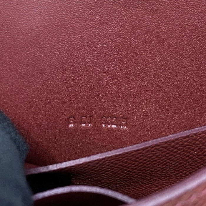 Constance Slim Wallet Epsom“12.4*10.2*3CM”-058=