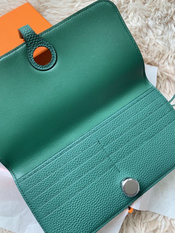 Dogon Wallet Togo Leather“20*10CM”-054=