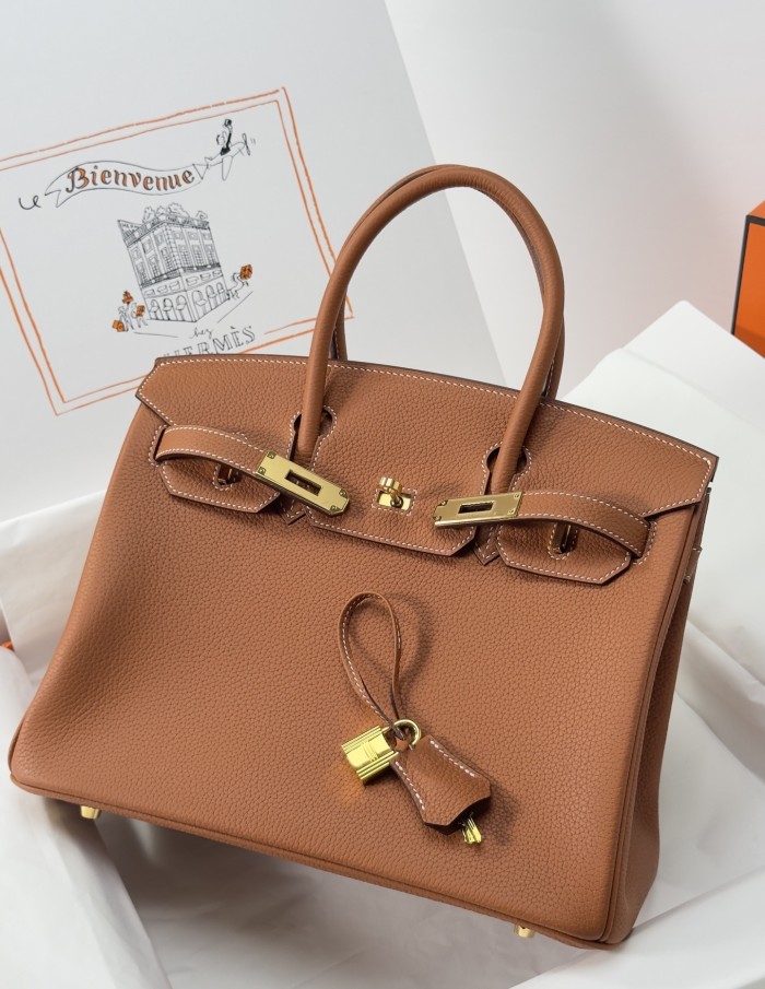 Birkin 30 Togo Leather “30*22*16CM”-0141=