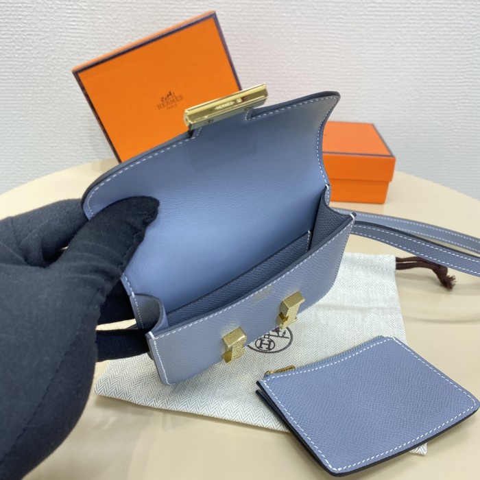 Constance Slim Wallet Epsom“12.4*10.2*3CM”-058=