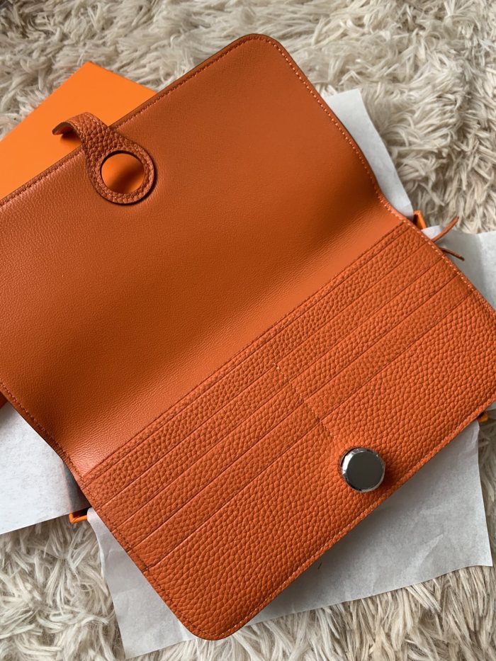 Dogon Wallet Togo Leather“20*10CM”-054=