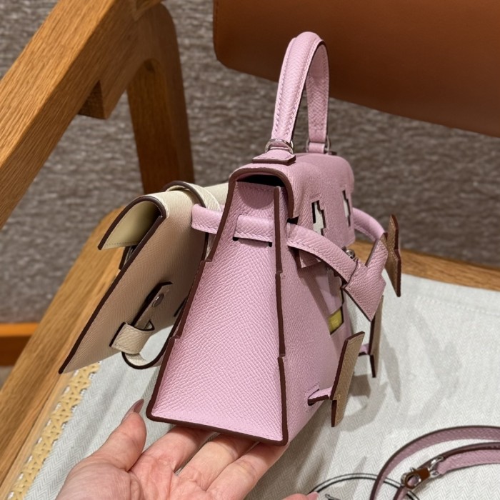 Kelly Doll Picto Epsom“16.5*11.5*7CM”-0071=
