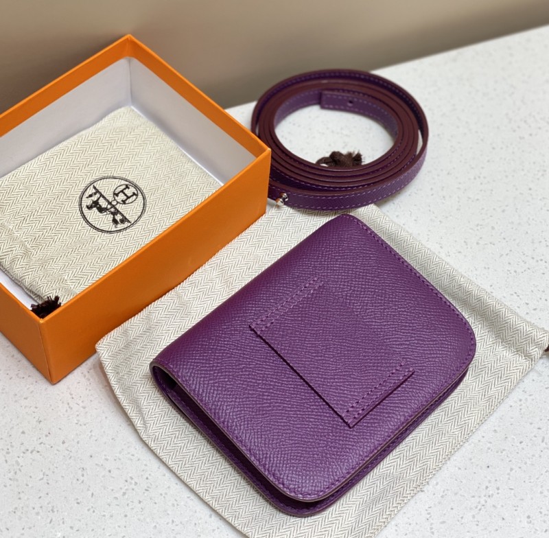 Constance Slim Wallet Epsom“12.4*10.2*3CM”-058=